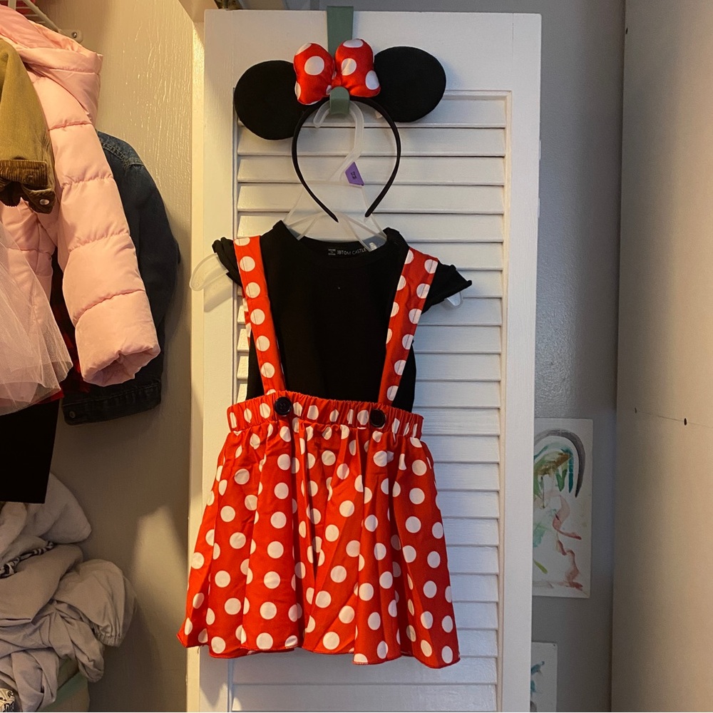 ❤️Cute Minnie Mouse dress!🖤